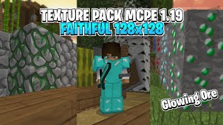 1 Texture Pack yang Cocok Untuk Survival MCPE 119  Texture Mcpe 128x128 100 Work  Minecraft 119 [upl. by Dinsmore]