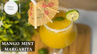 Mango Mint Margarita  Special Summer Refreshing Drink  How to make Mango Margarita [upl. by Minnie410]