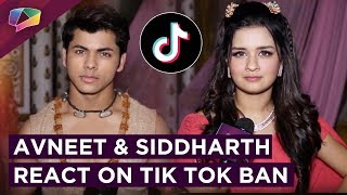 Avneet Kaur And Siddharth Nigam REACT To Tik Tok’s Ban amp Thank Their Instagram Family [upl. by Allerbag]