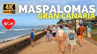 MASPALOMAS Gran Canaria October 2023 🔴 Faro Maspalomas to RIU Palace Meloneras [upl. by Pope]