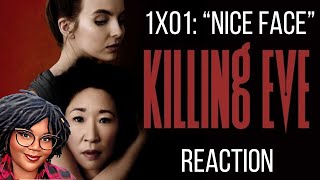 Killing Eve 1x01 quotNice Facequot First Time Reaction [upl. by Falcone812]