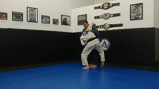 Coach Brandon teaches the Standing guillotine defense  buckle the knee [upl. by Yentihw187]