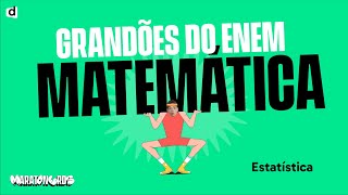 Estatística  Matemática  TOP CONTEÚDO ENEM 2023 [upl. by Ignacia]