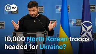 Zelenskyy North Korean troop support for Russia could spark world war  DW News [upl. by Mccully538]