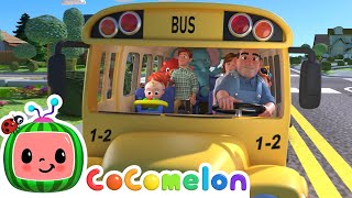 15 MIN LOOP  Wheels on the Bus  CoComelon Nursery Rhymes amp Kids Songs [upl. by Niwled142]