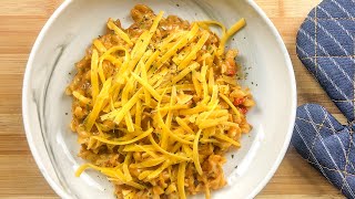 15 Minute Cheesy pasta [upl. by Ytrebil]