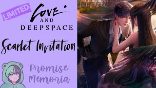 Rafayel Scarlet Invitarion  4 Star Memoria  Love and Deepspace  LIMITED Promise Memory [upl. by Nihahs]