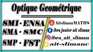 Cours  Optique Géométrique part 23 [upl. by Eecal659]