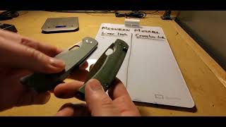 Miguron Moyarl knife Buy the liner lock avoid the crossbar lock [upl. by Janey]