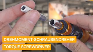 Unser DrehmomentSchraubendreher auf der Productronica 2021 vorgestellt [upl. by Mauer]