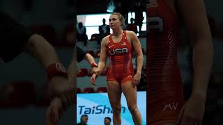 How crazy is this  Kylie WELKER 🇺🇸🔥 wrestleTirana [upl. by Copeland]