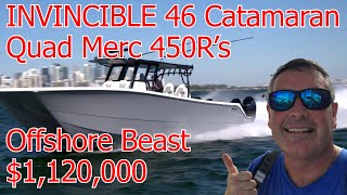 Invincible 46 Catamaran Beast Mode [upl. by Asillim]