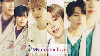 My doctor love 😢💜 part 14  jikooklovestory  teagilovestory  naamjin  jhope [upl. by Divan]