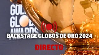 Ruedas de prensa de ganadores en el backstage de la ceremonia de los Globos de Oro en Los Ángeles [upl. by Tansey]