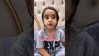 Part 1  Tashu Ki Soteli Maa lol  babytasha funny shorts short trending cute [upl. by Raffarty]