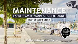 Webcam en direct du port de Vannes [upl. by Hendon]