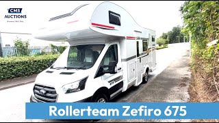 Rollerteam Zefiro 675  Motorhome Auction [upl. by Moyers]