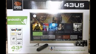 أفضل شاشة تلفاز ذكية في الجزائر  IRIS Android TV Unboxing [upl. by Ainegul]