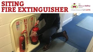 Guide to Siting and Installing Fire Extinguishers [upl. by Rudiger248]