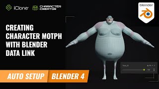 Creating Morphs with Blender Data Link  Character Creator 4 Tutorial [upl. by Sotnas]