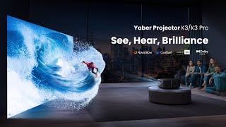 Yaber Projector K3K3 Pro See Hear Brilliance [upl. by Kleeman]