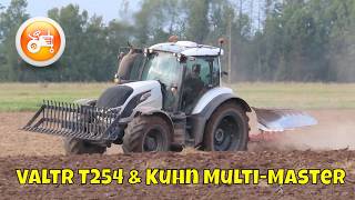 Ploughing 2024  Valtra T254 amp Kuhn MultiMaster 123 5 furrow plough [upl. by Utley]