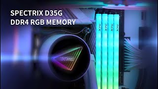 XPG SPECTRIX D35G DDR4 RGB MEMORY [upl. by Landing]