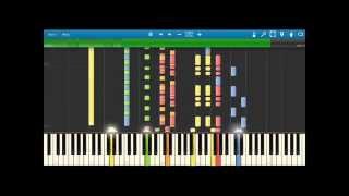 Beethoven Pastoral Symphony No6 4th amp 5th Synthesia [upl. by Oknuj639]