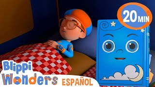 Hora de un cuento antes de dormir  Blippi Wonders  Caricaturas para niños  Videos educativos [upl. by Tanitansy]