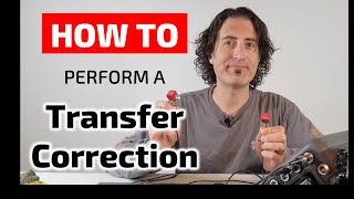 How to perform a transfer correction [upl. by Arraeis165]