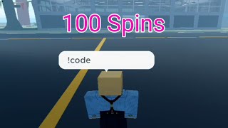 Tatakai v2 Code 100 SPINS [upl. by Enoyrt]