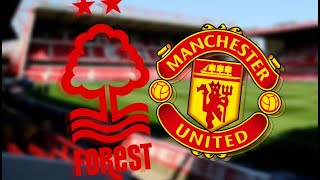 MANCHESTER UNITED vs NOTTINGHAM FOREST ⚽️🔥  PREMIER LEAGUE LIVE REACTION [upl. by Slavin]