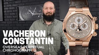 Vacheron Constantin Overseas Perpetual Chronograph Watch 49020 Review  SwissWatchExpo [upl. by Tnaryb642]