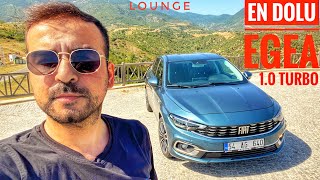 SINIFININ EN MANTIKLI ARACI MI FİAT EGEA SEDAN LOUNGE  10 MOTOR YOKUŞTA GİDİYOR MU ALINIR MI [upl. by Berardo]