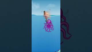 LIONFISH vs OCTOPUS Tasty Planet Forever tastyplanetforever gameplay shorts [upl. by Ahsirpac489]