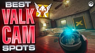 The Top 15 Best Valkyrie Cam Spots on OREGON  Rainbow Six Siege [upl. by Enorej]