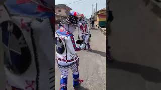 Winneba Masquerade festival 2024 Tumus No3 group fancydress costume winneba [upl. by Williams]