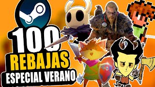 🏷️ ESPECIAL VERANO 🏷️ Las 100 MEJORES OFERTAS de STEAM 2024  SauKoz Time [upl. by Alliw]