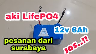 Merakit aki lifepo4 12v 6Ah untuk motor [upl. by Colon]