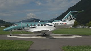 Pilatus PC24  HBVGA  Compass Swing [upl. by Atikin]