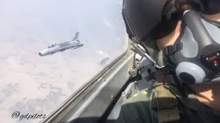 Pakistan Air Force F7P Take off and Landing cockpit view [upl. by Wolbrom]