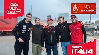 Al VIA la Dakar 2024 limbarco mezzi [upl. by Endres]