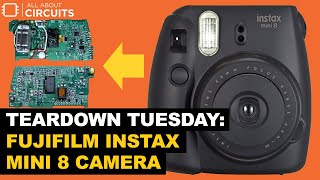 Teardown Tuesday Fujifilm Instax Mini 8 Camera [upl. by Leotie]