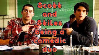 Scott and Stiles being a comedic duo for 5 minutes straight  Teen Wolf [upl. by Elyod]