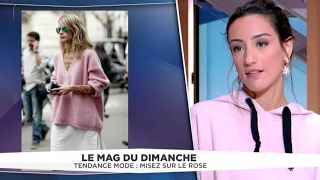 Le Mag du Dimanche  LCI 5 février 2017   Mode  la tendance de mode rose [upl. by Kendrick]