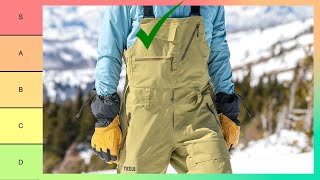 Best Ski Pants in 2024  DONT BUY BEFORE WATCHING [upl. by Delsman]