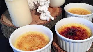 Creme brulee recipe  Krem brule resepti [upl. by Pansie726]