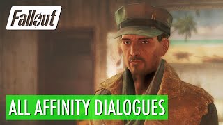 Fallout 4  MacCready All Affinity Dialogues [upl. by Terrye]