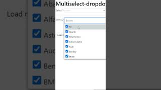 Create Multi Select Dropdown Using javascript [upl. by Aihtela691]