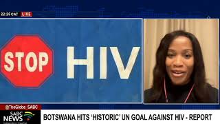 Botswana becomes 2nd country to reach landmark UN goal towards eradicating HIVAIDS [upl. by Aiciled]